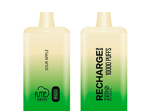 Vape Fume Recharge Plus 0% 10.000 Puff Sour Apple