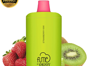 Vape Fume Recharge Plus 0% Nic 10.000 Puff Strawberry Kiwi