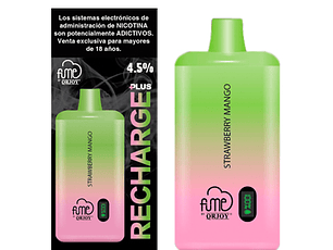 Vape Fume Recharge Plus 4.5% Nic 10.000 Puff Strawberry Mango