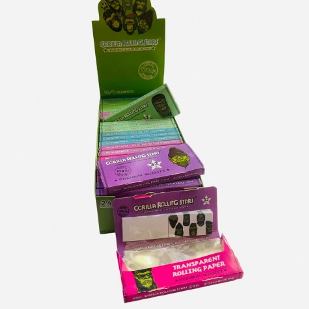 Papelillo Gorilla Celulosa 1 1/4 con Tips 1