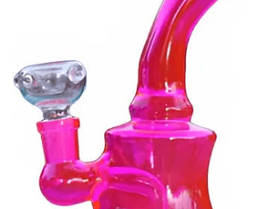 Bong Pyrex 18cm Rosa