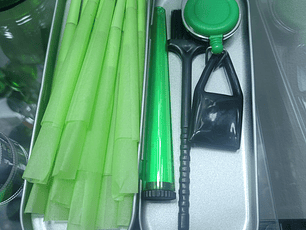 Kit 10 Conos verde + Accesorios