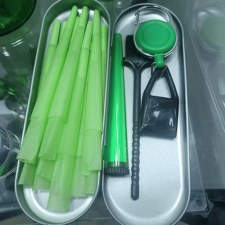 Kit 10 Conos verde + Accesorios 1