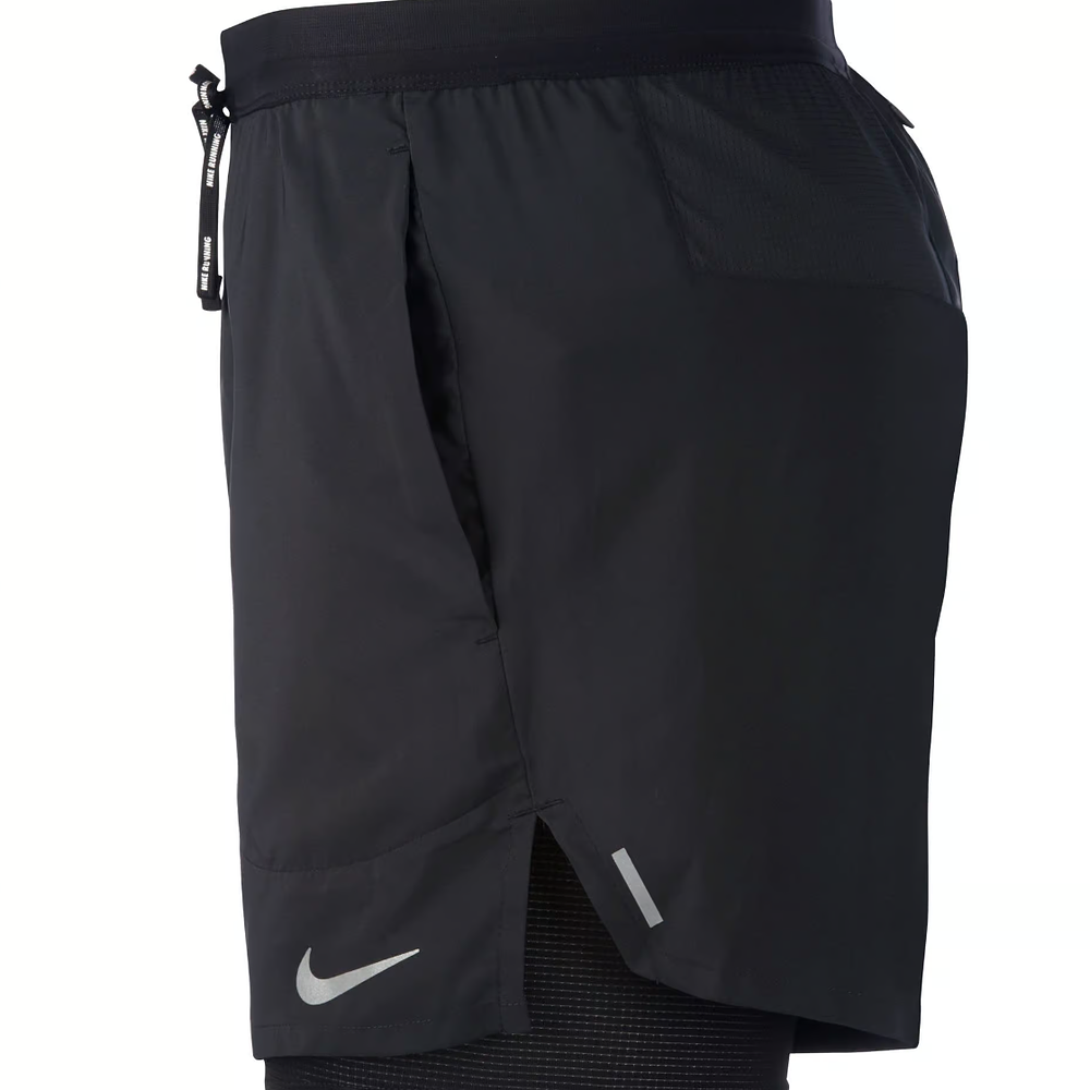 NIKE FLEX STRIDE BLACK SHORT RUNNING TALLA M NEGRO 5