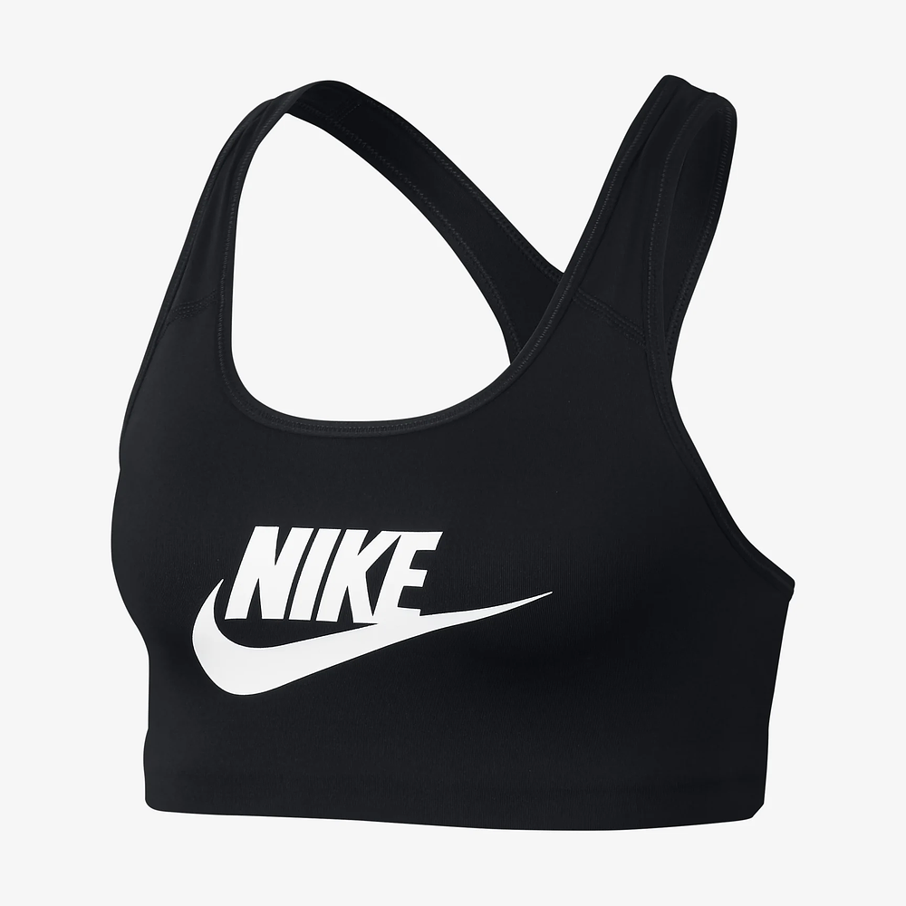 NIKE SWOOSH SPORTS BRA   NEGRO MUJER TALLA S  3