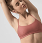 ALO YOGA AIRLIFT BRA COLOR TERRACOTA TALLA M - Miniatura 1