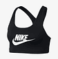 NIKE SWOOSH SPORTS BRA   NEGRO MUJER TALLA XS  - Miniatura 3