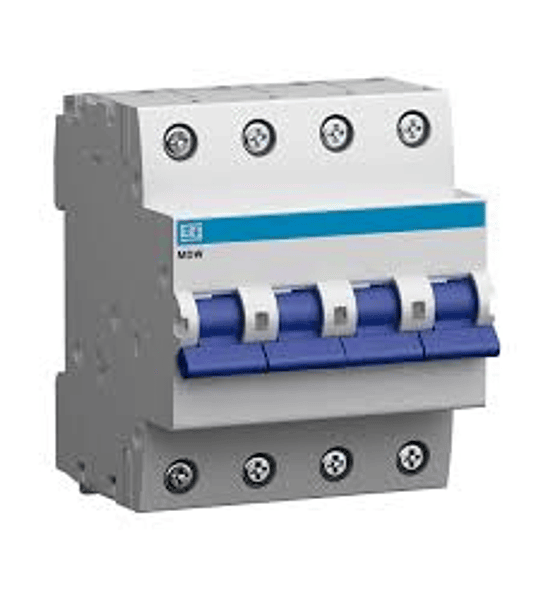 INT. AUT. 4 POLOS 10KA CURVA C 16 A - WEG