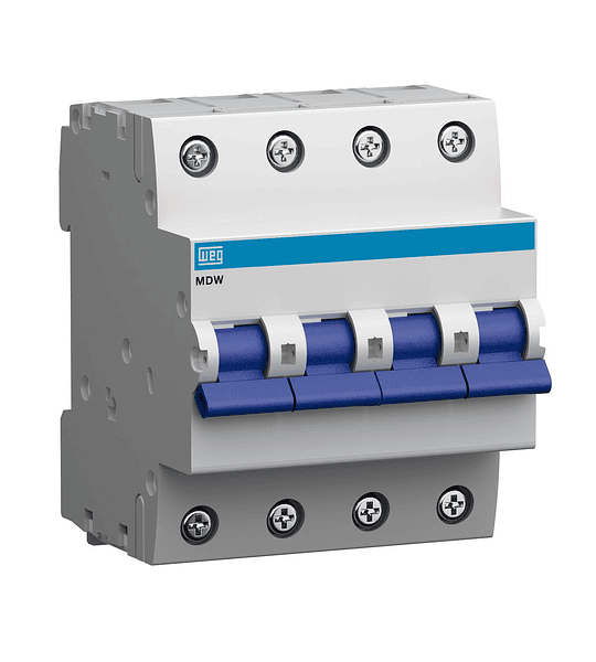 INT. AUT. 4 POLOS 10KA CURVA D 50 A - WEG