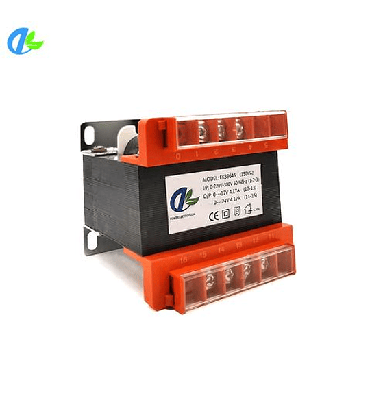 Trafo Entrada:0-220VAC 50/60Hz Salida :0-24VAC 50VA