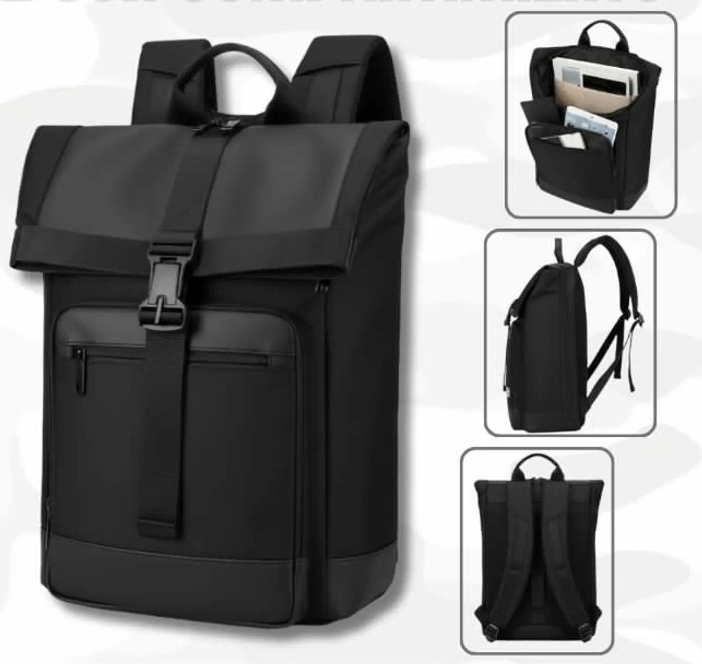 Mochila Urbana Impermeable  – Porta Notebook, Oficina, Universidad y Viajes 1