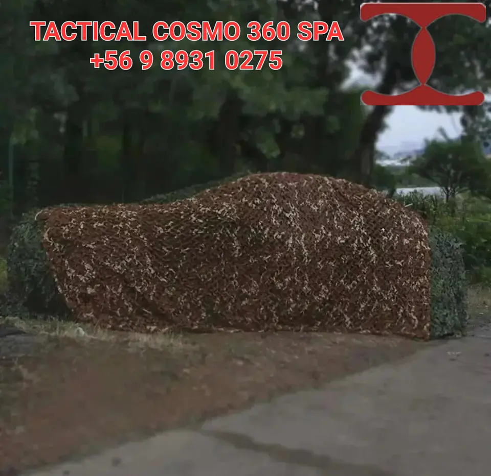 Malla Camuflaje Red Táctica 2