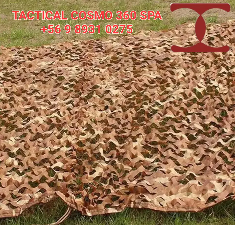 Malla Camuflaje Red Táctica 6