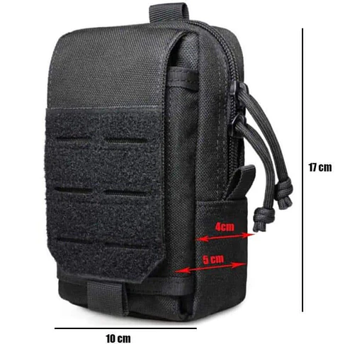 Bolso Pouch Táctico Molle Cinturón Funda Teléfono