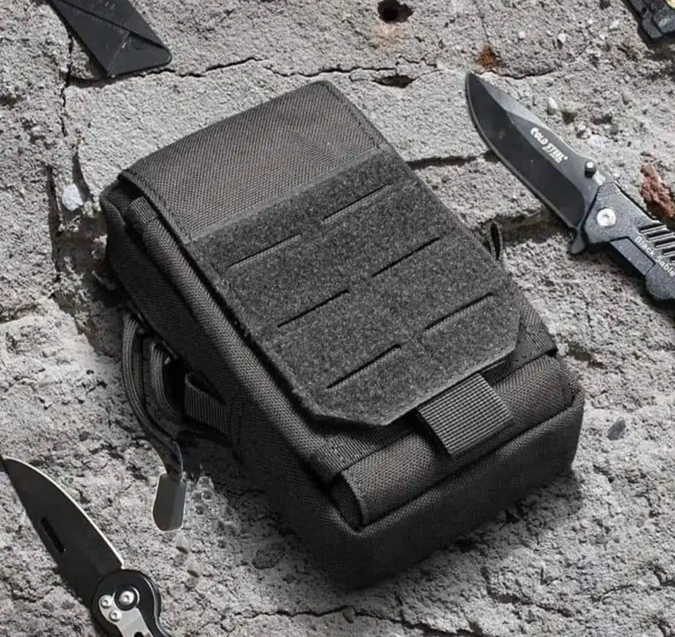 Bolso Pouch Táctico Molle Cinturón Funda Teléfono 5