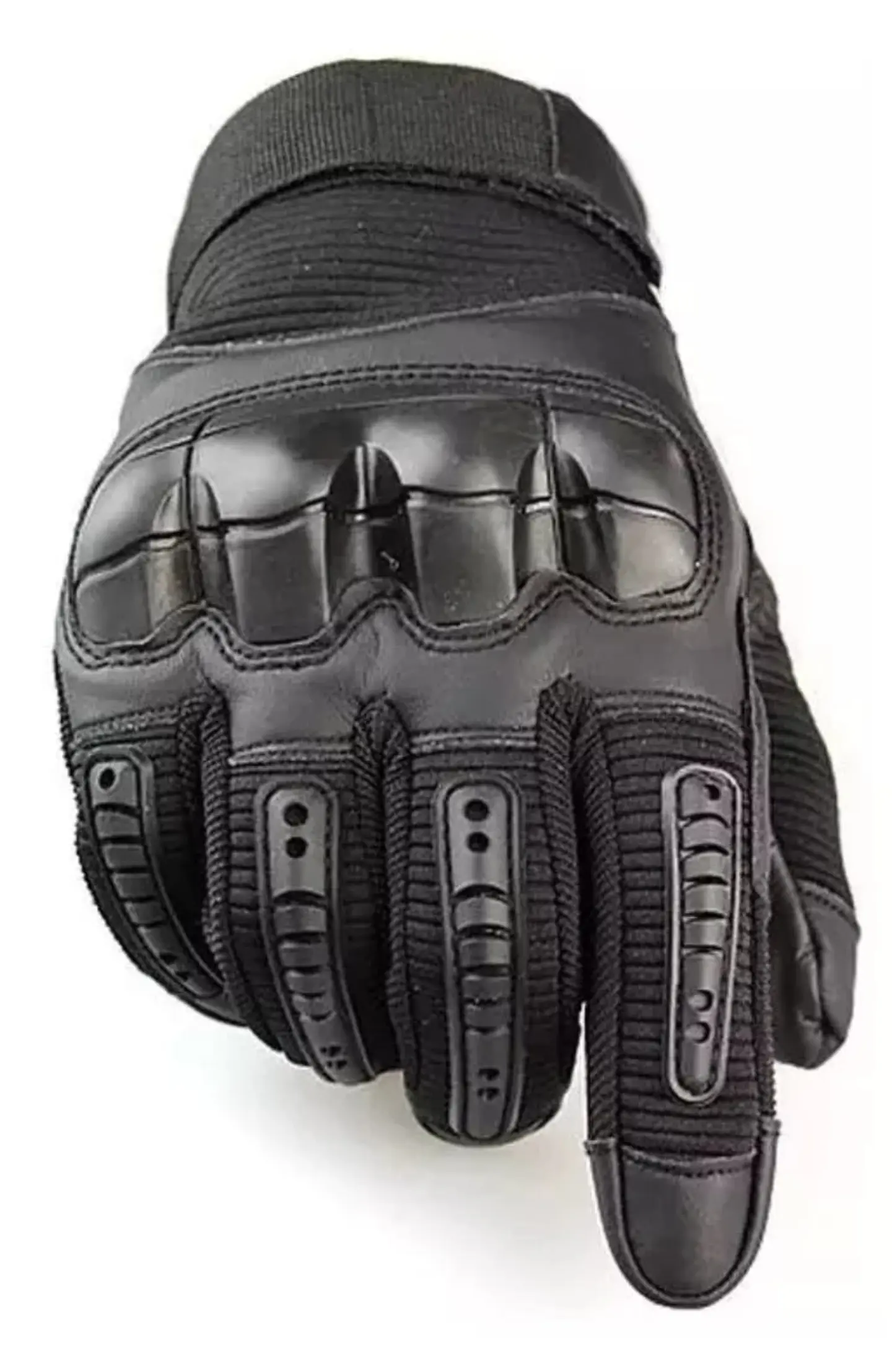 Guantes Tácticos con Protección en Nudillos – Resistentes, Antideslizantes y Ajuste con Velcro 3