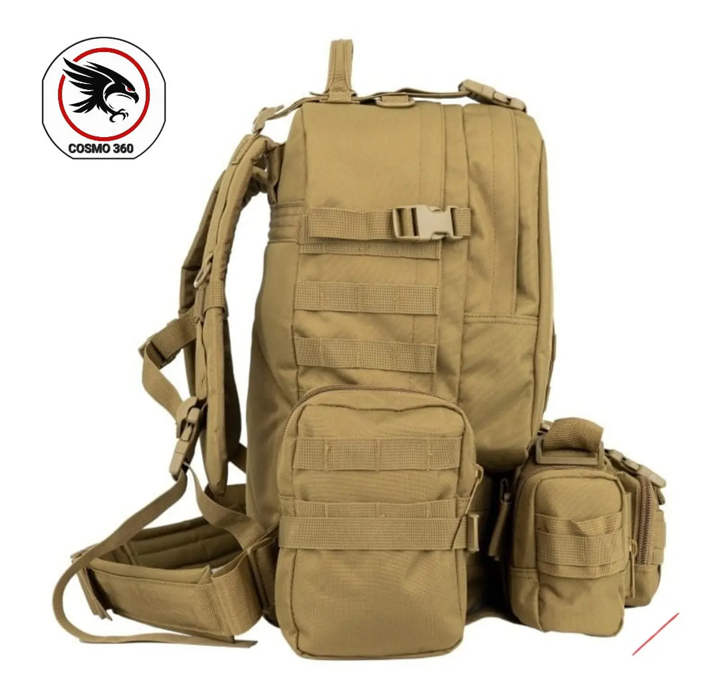 Mochila Táctica Militar 55L — Impermeable, Modular y Multiusos para Camping, Senderismo y Actividades Outdoor 2