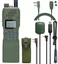 Walkie Talkie Táctico Baofeng Militar Batería 12000mAh Doble Banda VHF UHF 15W Largo Alcance - Miniatura 1
