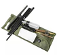 Kit de Limpieza para Armas de Fuego Calibre 12 Portátil con Bolsa Impermeable Cepillos Intercambiables y Lubricante - Miniatura 4