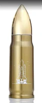 Termo Airsoft Outdoor Acero Inoxidable Diseño Bala 500ml Conservación Frio Calor 24 Horas Sin BPA - Miniatura 2