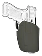 Cartuchera Pistola Multi Modelo  Airsoft Retención Ajustable Compatible Cintura Cinturón y Pantalón - Miniatura 6