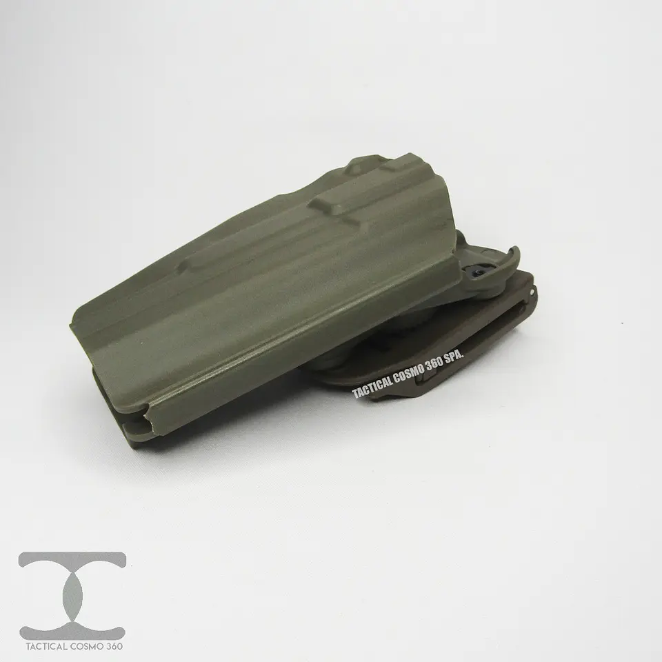 Cartuchera Pistola Multi Modelo  Airsoft Retención Ajustable Compatible Cintura Cinturón y Pantalón 8