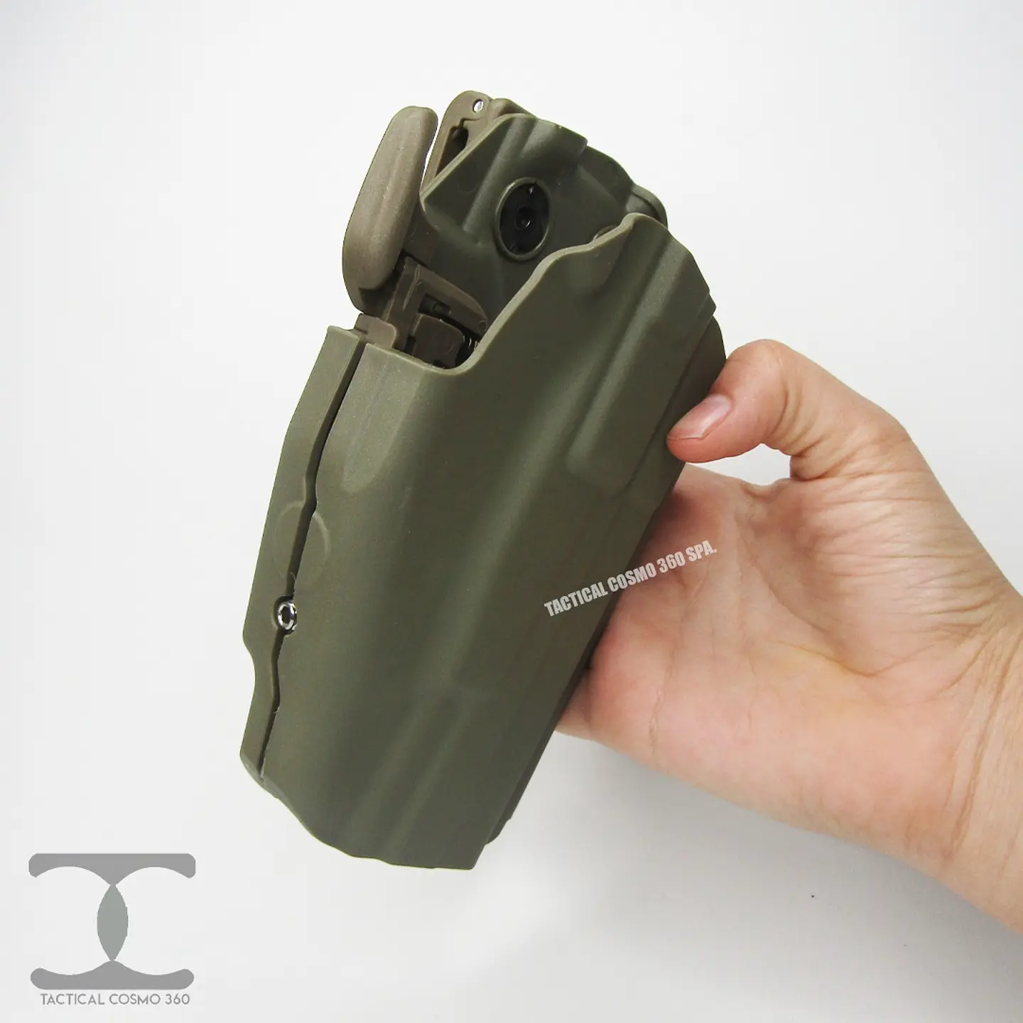 Cartuchera Pistola Multi Modelo  Airsoft Retención Ajustable Compatible Cintura Cinturón y Pantalón 10