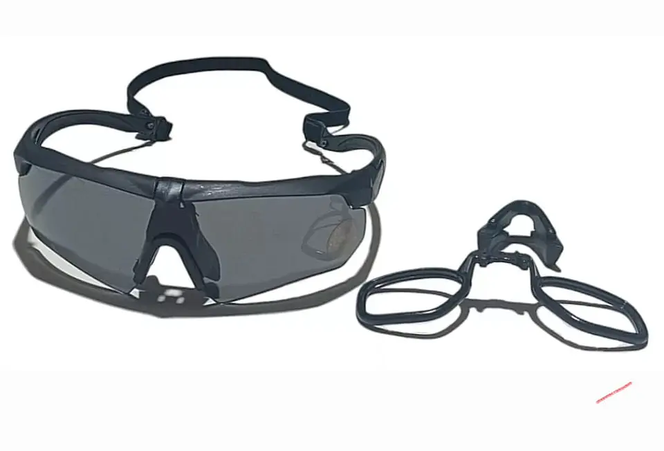 Lentes Tacticos Deportivos Militares UV400 Marco Negro 3 Micas Intercambiables 4