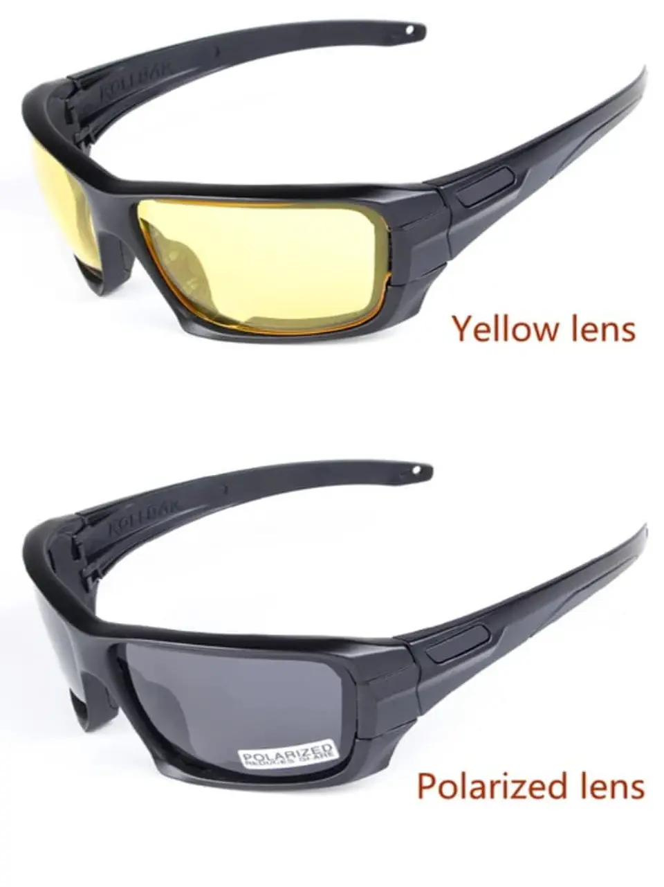 Gafas Tacticas DeportivasLentes Intercambiables para Ciclismo Motocross Caza y Uso Militar  2