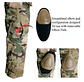 Tenida de combate Militar Multicam con Rodilleras para Airsoft Caza y Entrenamiento  - Miniatura 4