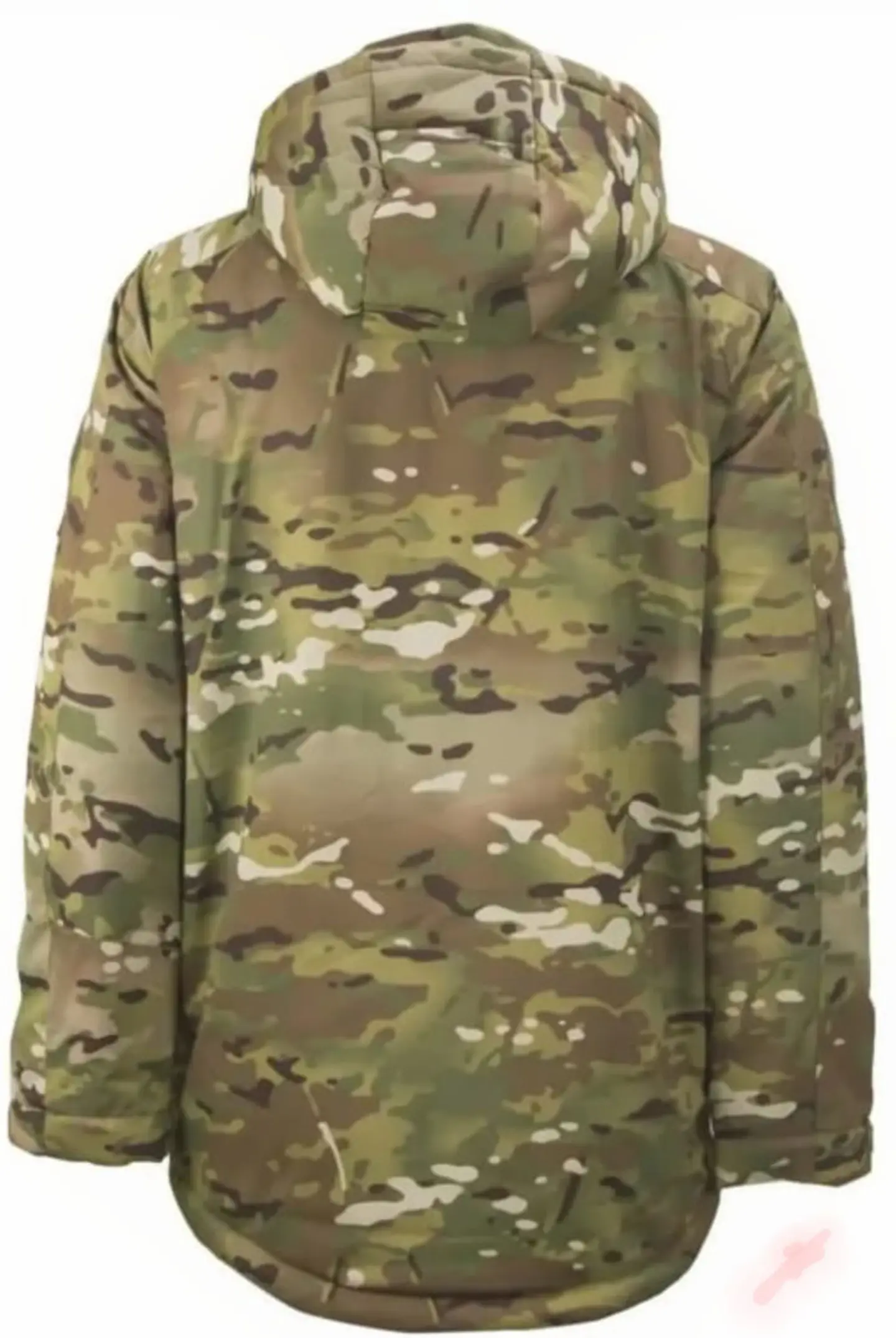 haqueta Tactica Invierno Multicam Impermeable Termica Ultraliviana con Capucha para Uso Militar y Outdoor 2