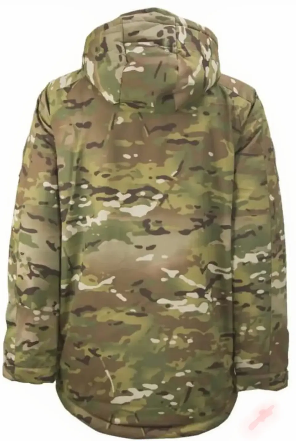 haqueta Tactica Invierno Multicam Impermeable Termica Ultraliviana con Capucha para Uso Militar y Outdoor 2