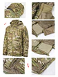 haqueta Tactica Invierno Multicam Impermeable Termica Ultraliviana con Capucha para Uso Militar y Outdoor - Miniatura 4