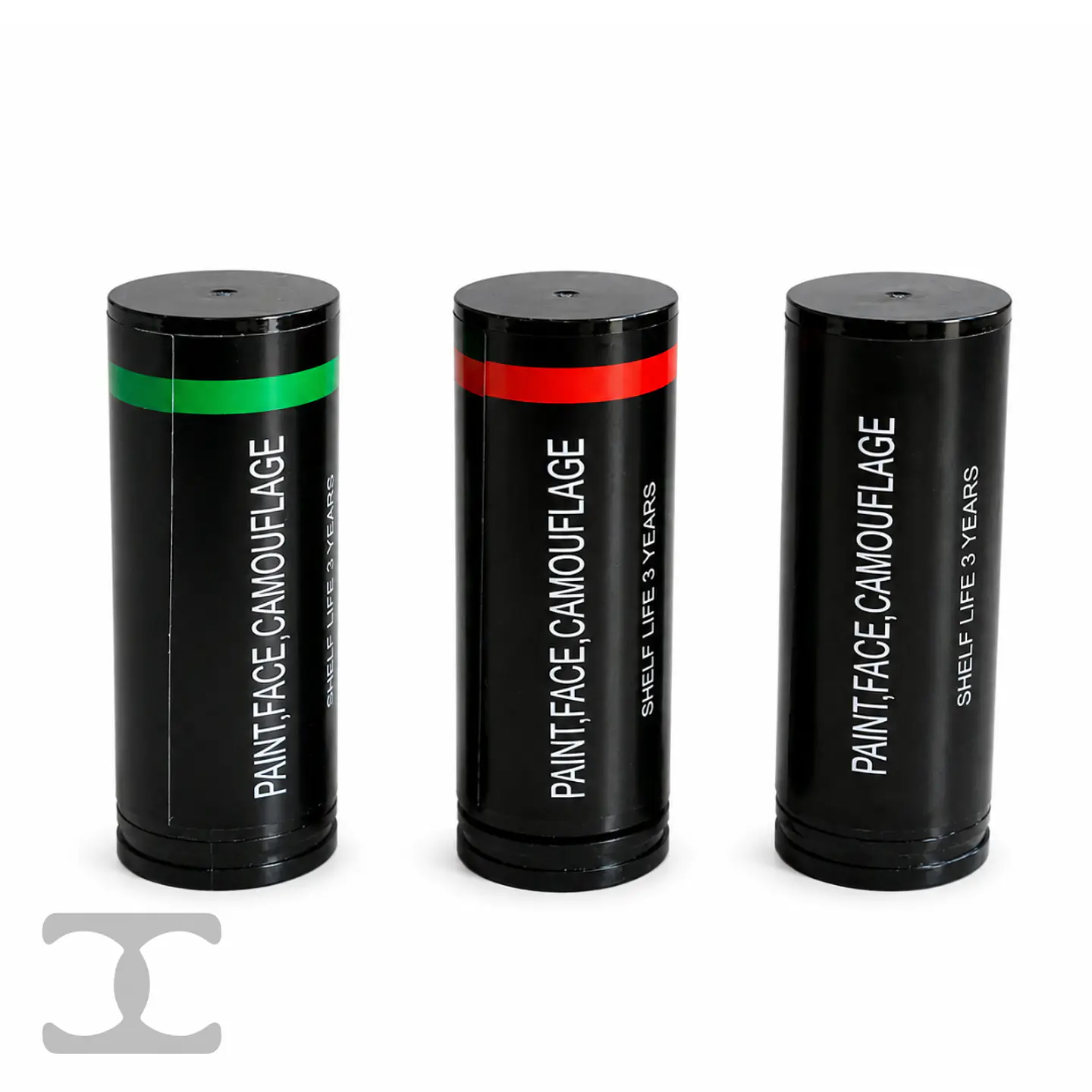 Set 3 Pintura Camuflaje Cara Mimetismo Militar Airsoft 3