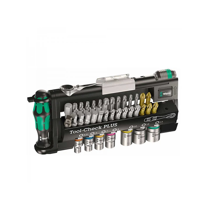 Kit WERA Tool Check Plus 39 piezas con chicharra 1