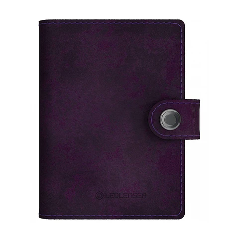 Billetera Ledlenser Lite Wallet 150 lumens Matte Deep Wine 1