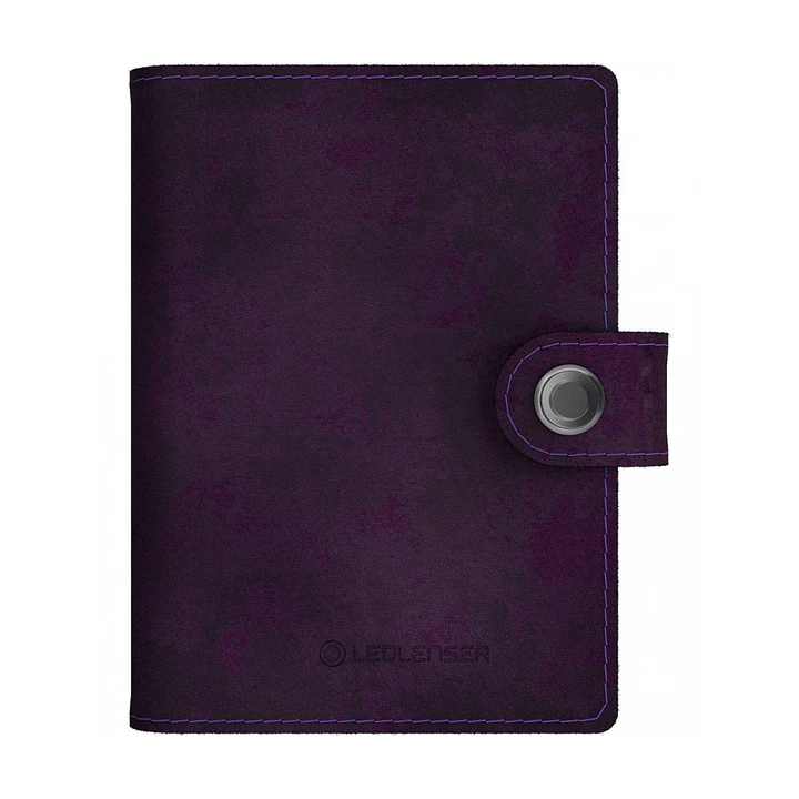 Billetera Ledlenser Lite Wallet 150 lumens Matte Deep Wine 1