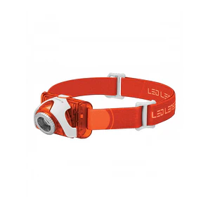 Linterna frontal Ledlenser SEO 3 naranja