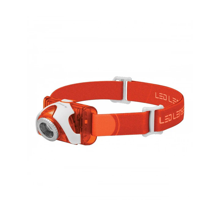 Linterna frontal Ledlenser SEO 3 naranja 1