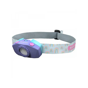 Linterna frontal Ledlenser KidLED2 rosada infantil