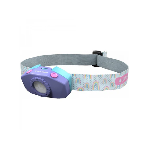 Linterna frontal Ledlenser KidLED2 rosada infantil 1