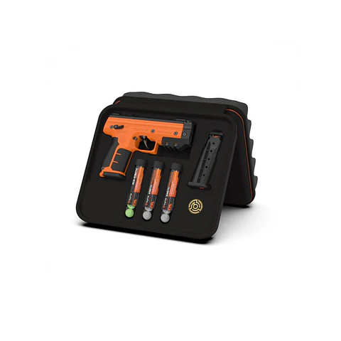 Pistola traumática Byrna SD XL naranja 1