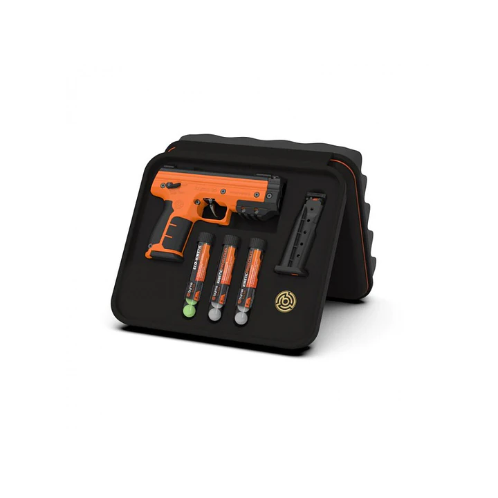 Pistola traumática Byrna SD XL naranja 1