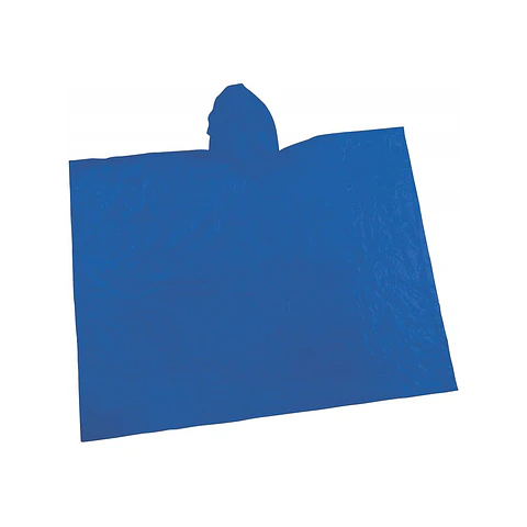 Poncho de emergencia Doite azul impermeable 1