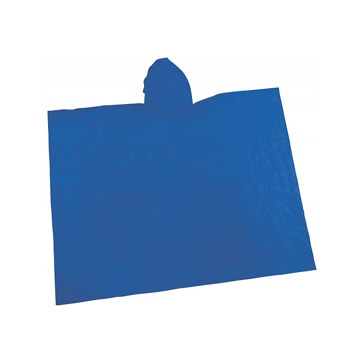 Poncho de emergencia Doite azul impermeable 1