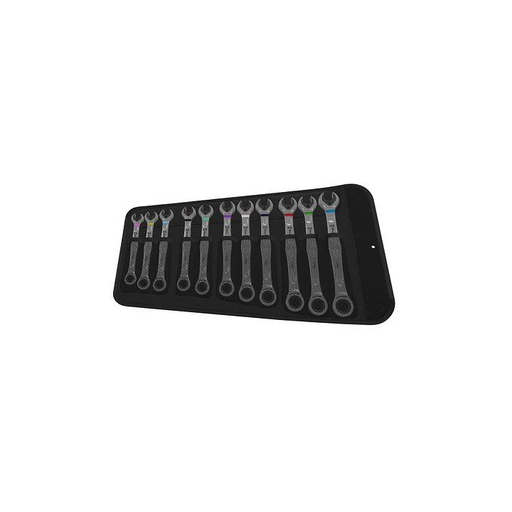 Juego llaves combinadas con chicharra WERA 1