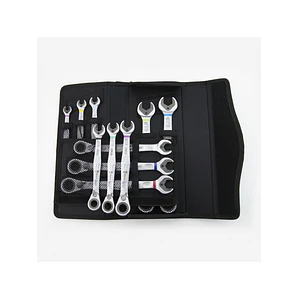 Juego llave combinada hexagonal con carraca WERA