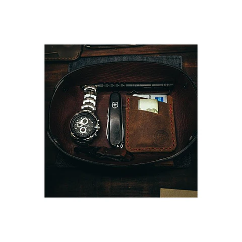 Bandeja EDC cuero Kuero NaMa 1