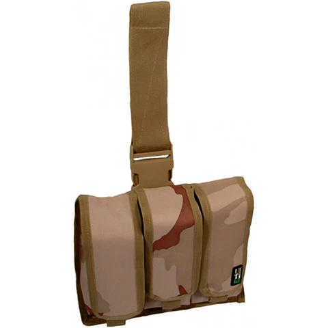 Porta cargadores UTG triple drop leg pouch 1