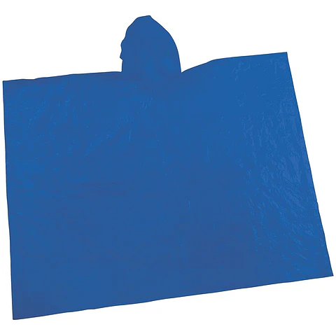 Poncho de emergencia Doite azul impermeable 1